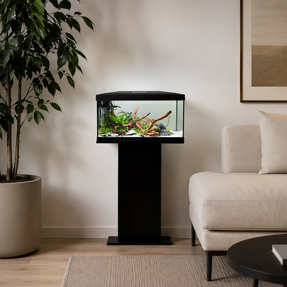 Aqua Play 60 Zestaw Akwarium proste + pokrywa LED D&N